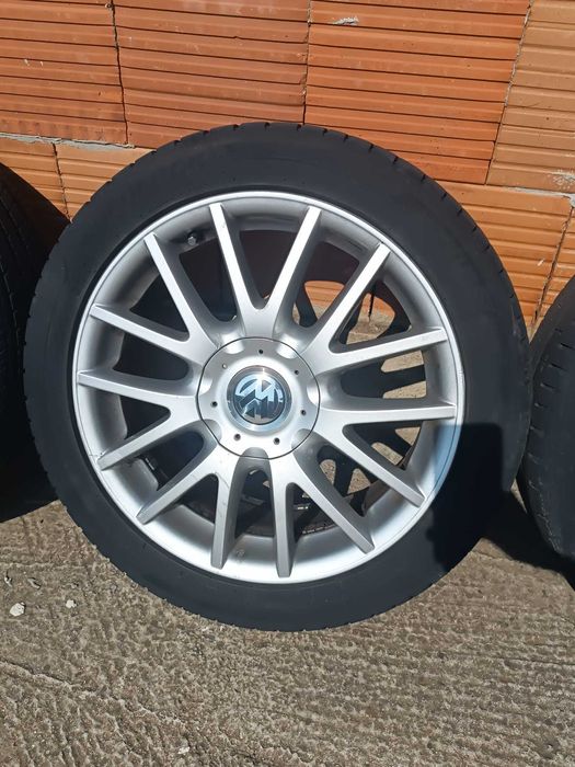 Алуминиеви джанти 17" 5×112 с летни гуми 225/45/17