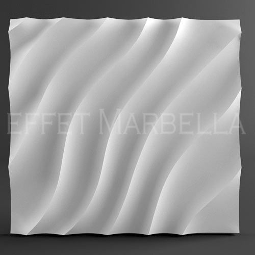 Декоративни 3D панели - 3д гипсови панели, облицовки за стени 0078