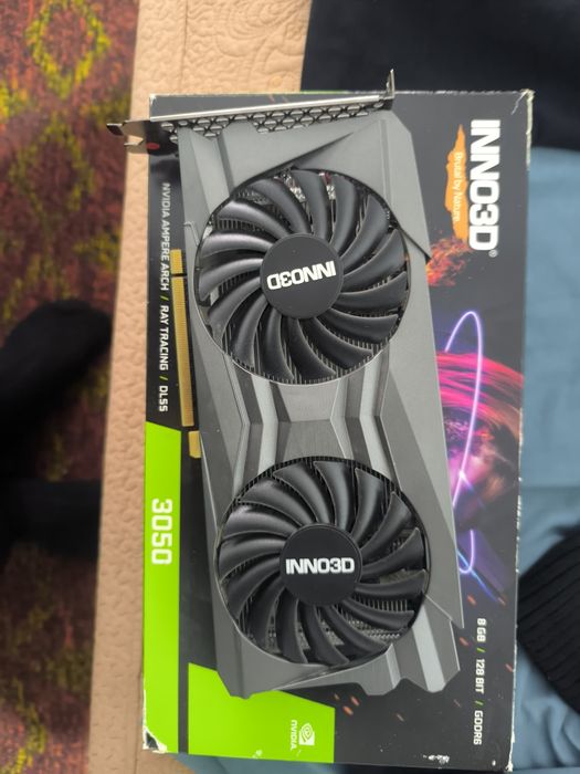 Rtx 3050, почти новая