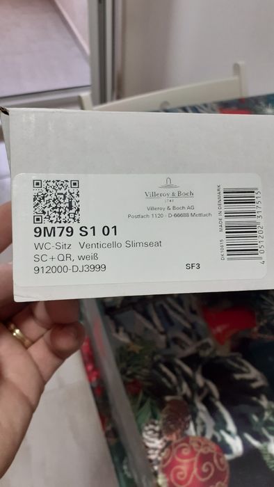 Capac soft close slim vas wc Villeroy & Boch seria Venticello