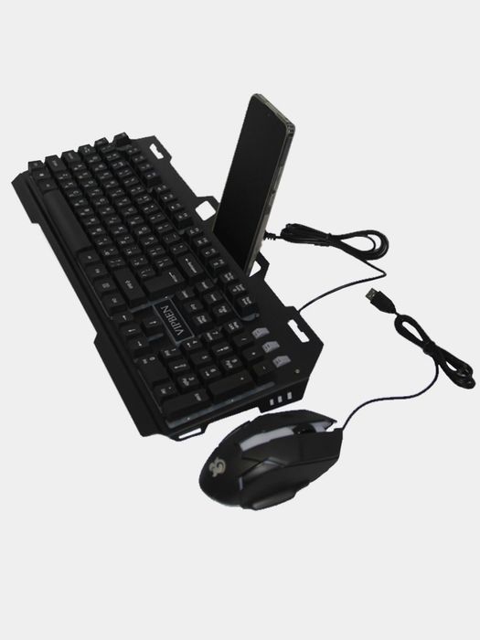 Oʻyin klaviaturasi va sichqoncha.