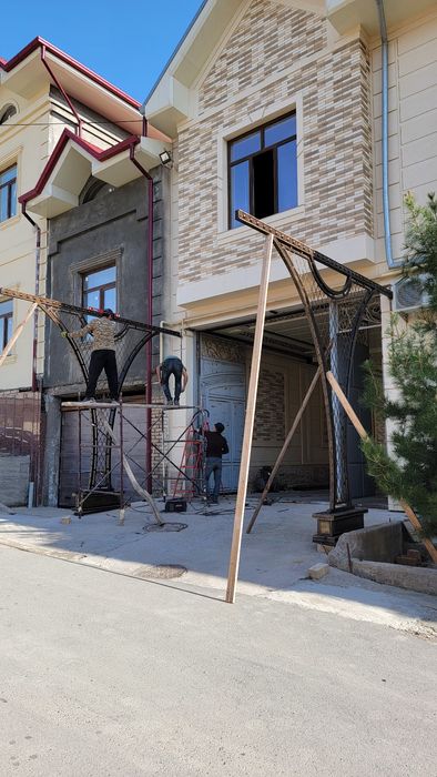 Навес, металлоконструкция, naves, лексан, стеклянный навес, козырёк