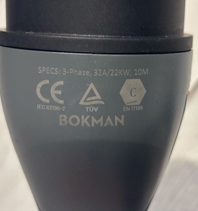 Cablu incarcare vehicule electrice, 10m, trifazat 22kW Type 2 / CCS2