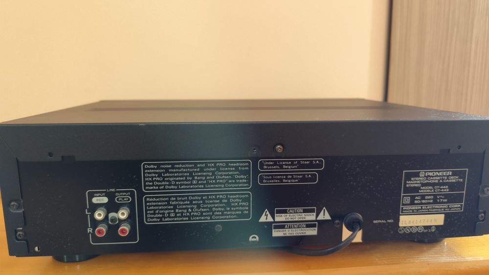 Продавам дек PIONEER CT-443