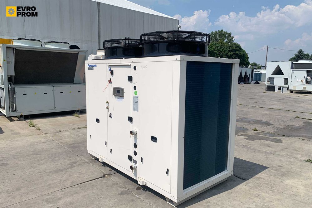 Chiller/Pompă de căldură răcit cu aer PANASONIC – 77.4 kW/80.2 kW | chiller 65 kw pret | Outlet