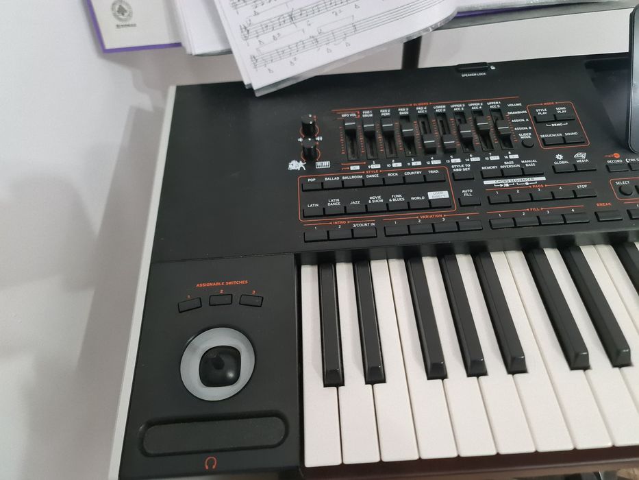 Orgă korg Pa 4x plus stativ