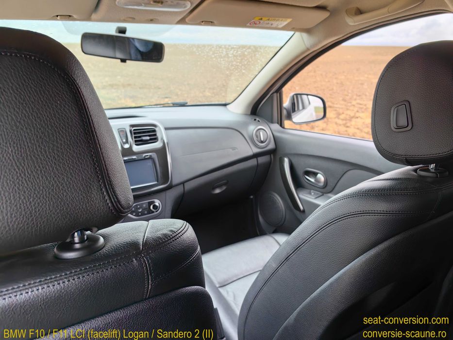 Sistem adaptare scaune de BMW Seria 5 F11 LCI pe Logan Duster Sandero