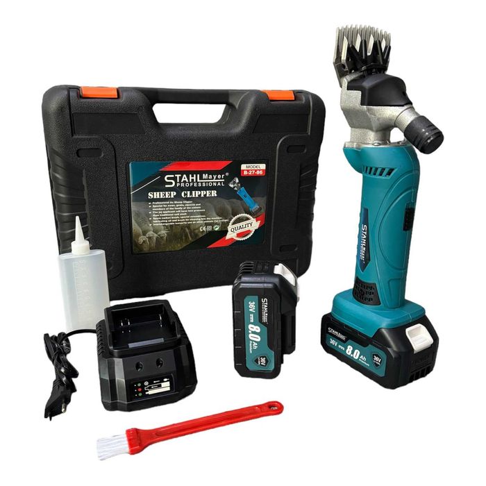 Акумулаторна машина за подстригване на овце STAHLMAYER  36V,  с 2 бат.
