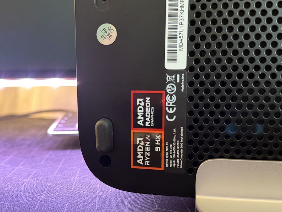 Mini PC 96GB ram 2TB X1 pro  Ryzen AI 9 HX 370