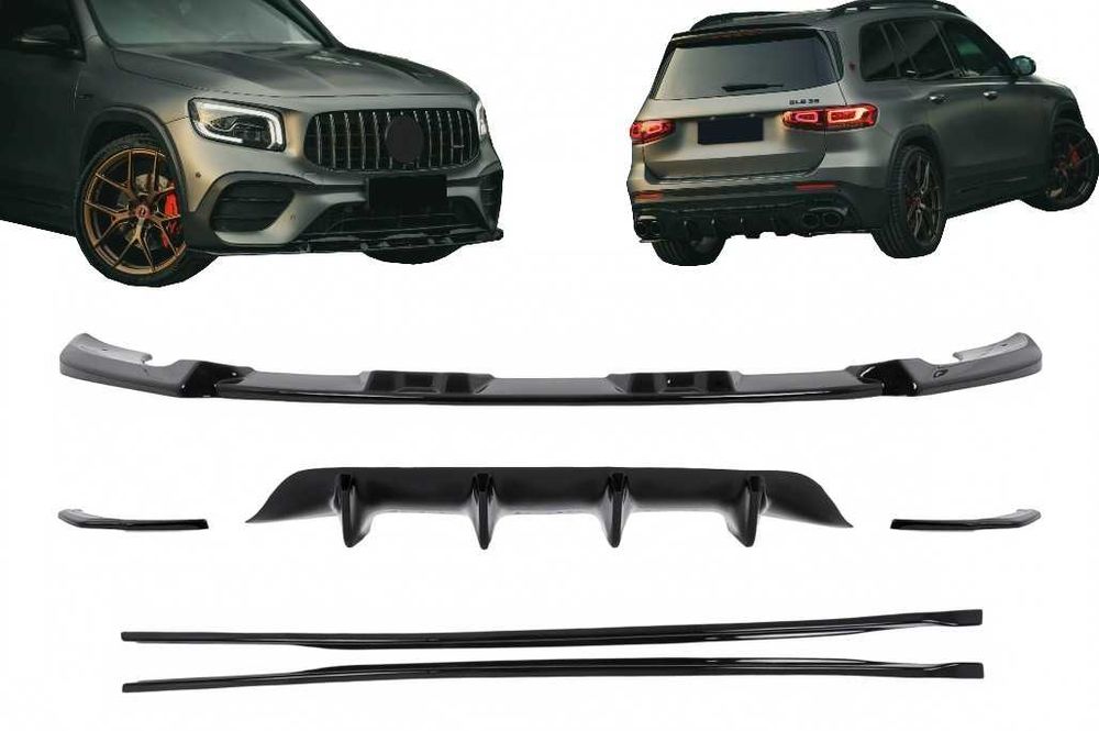Pachet Aero Mercedes GLB X247 (2019-2023) Negru