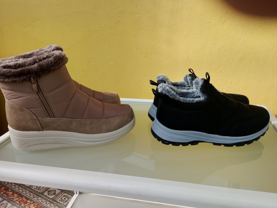 Предлагам 2 чифта зимни боти.