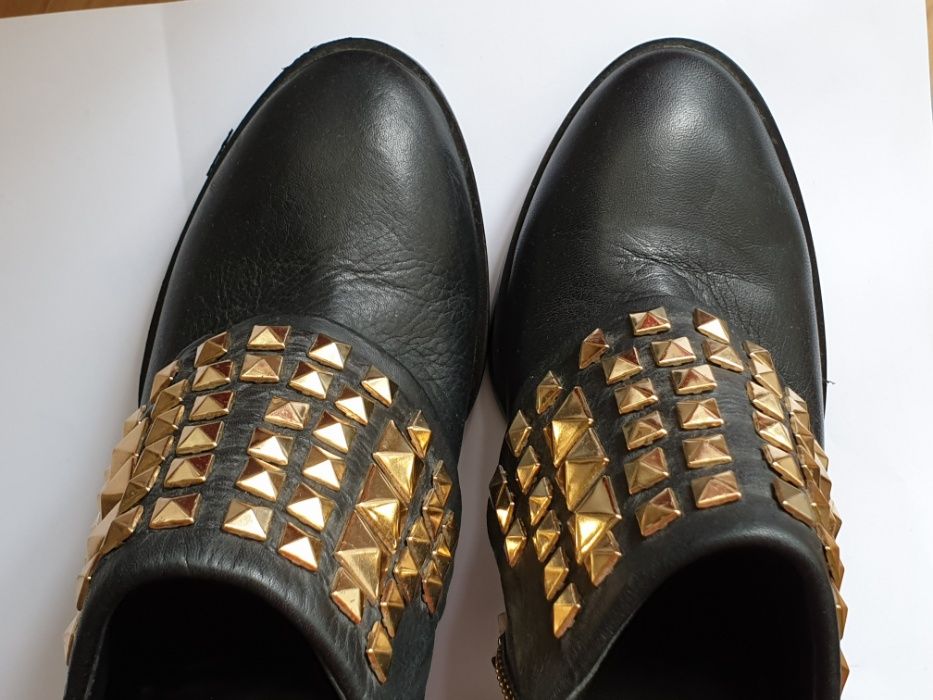 Botine cu toc Zara mar. 39