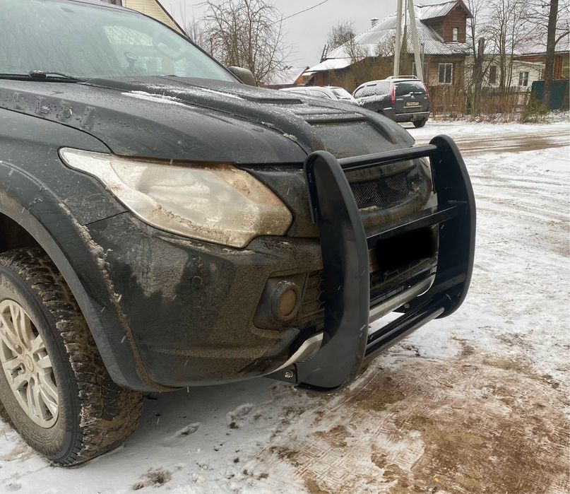 Таран защита бампера Mitsubishi l200 pajero sport