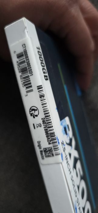 Solid-State Drive SSD Crucial BX500 1TB 2.5" SATA III Nou