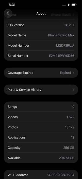 iPhone 12 Pro Max 256 GB