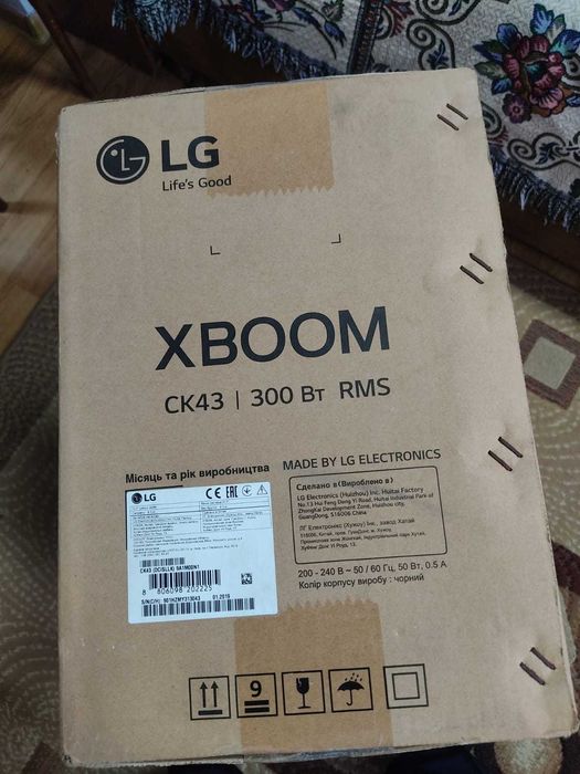 Музыкальный центр LG XBOOM CK43