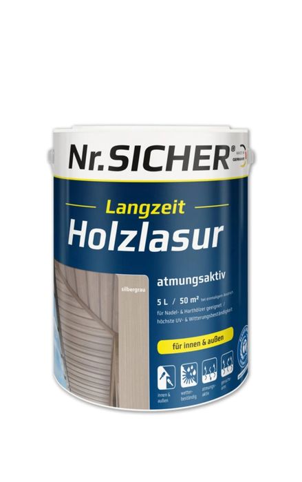 Lazura/baiț pe baza apa Nr Sicher, Deco Craft Germania