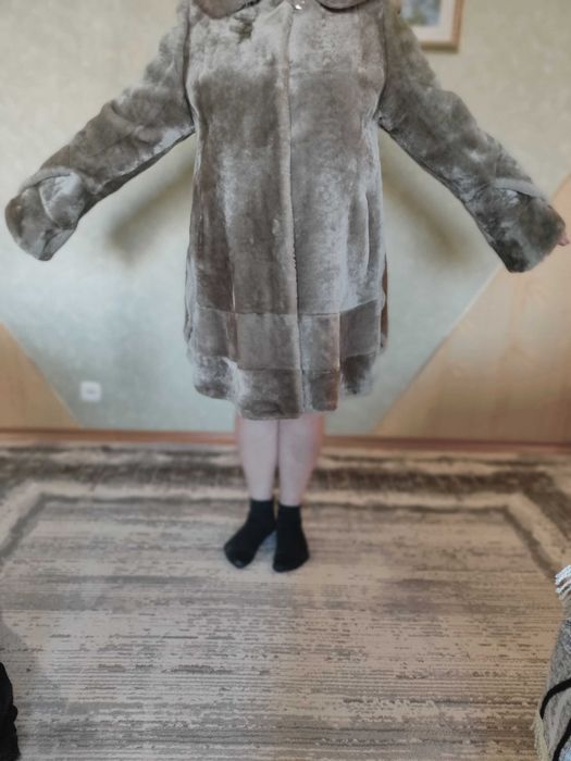 Шуба нутрия,шуба укороченная, пуховик
