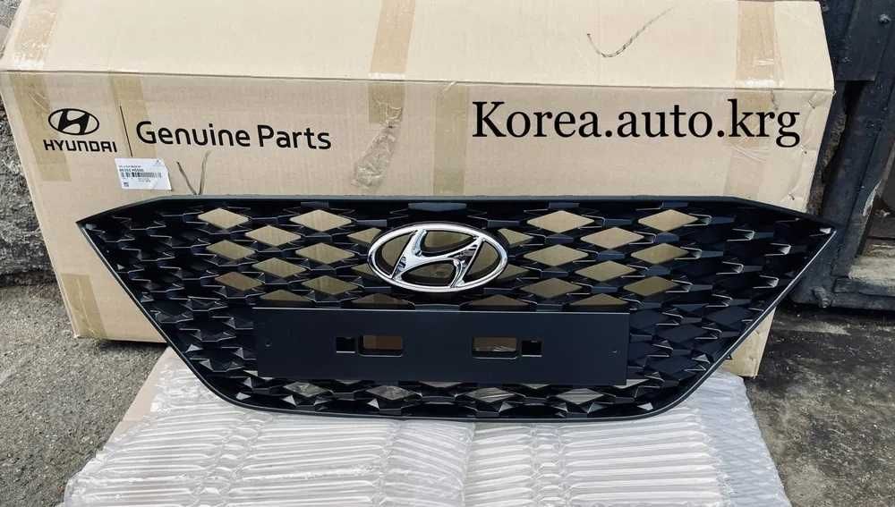 Решетка радиатор бампера крыло капот Акцент 2020- Hyundai Accent 2020-