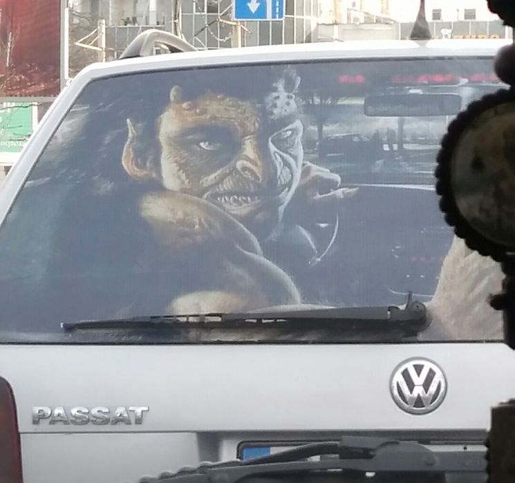 Наклейка на авто обмен