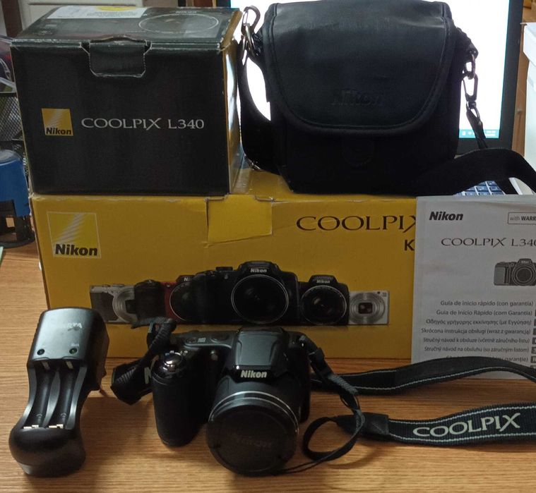 Camera Foto Digitala NIKON CoolPix L340 20MP Zoom 28X Point & Shoot