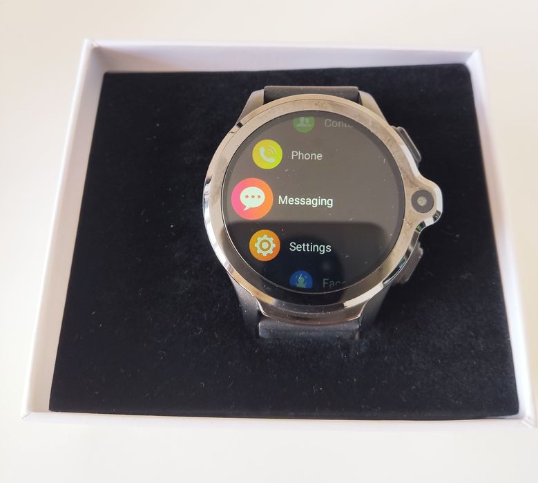 Смарт часовник Kospet Prime с вградена 8MP камера и силиконова каишка