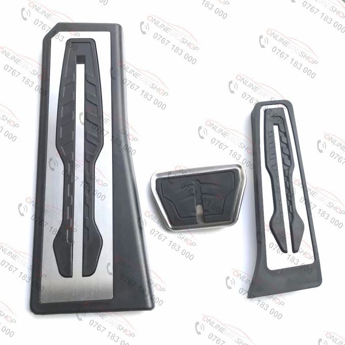 Pedale inox BMW F10 G30 F01  X3  X4  Z4 F11  transmisie automata