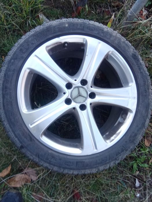 Комплект лети джанти 18ки Оригинални за Мерцедес със Зимни Гуми