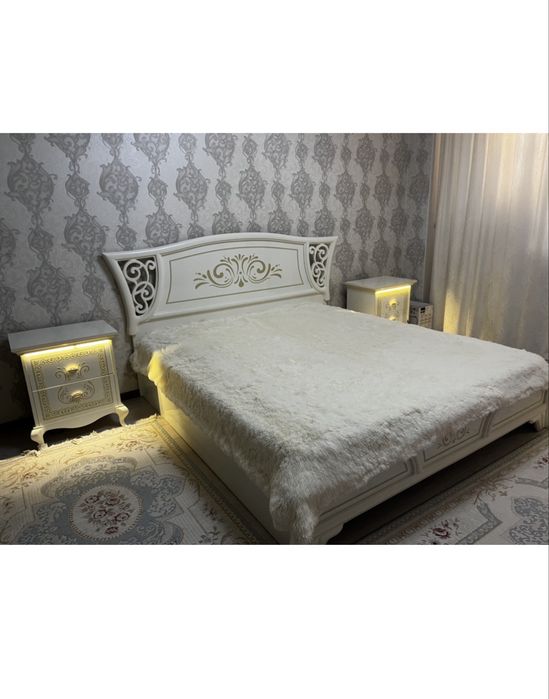 Кровать 180/200, б/у