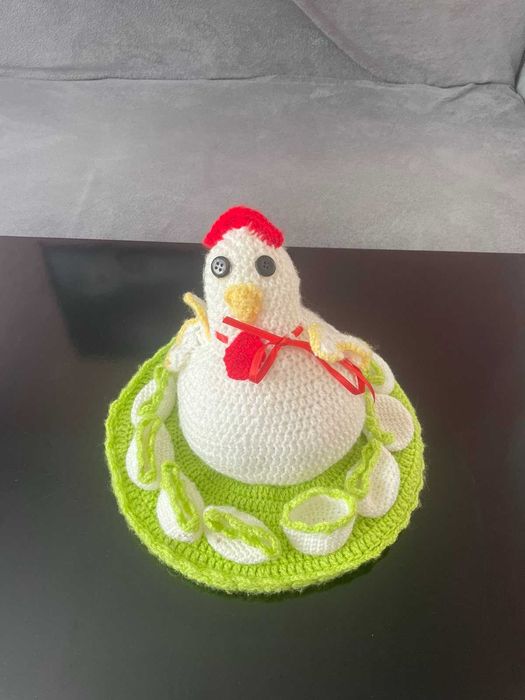 Плетена поставка за яйца