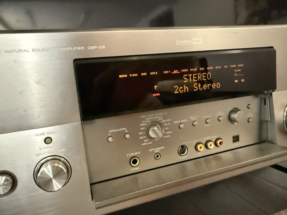 Yamaha DSP Z9 Japan, bestia suprema si Arcam avr600