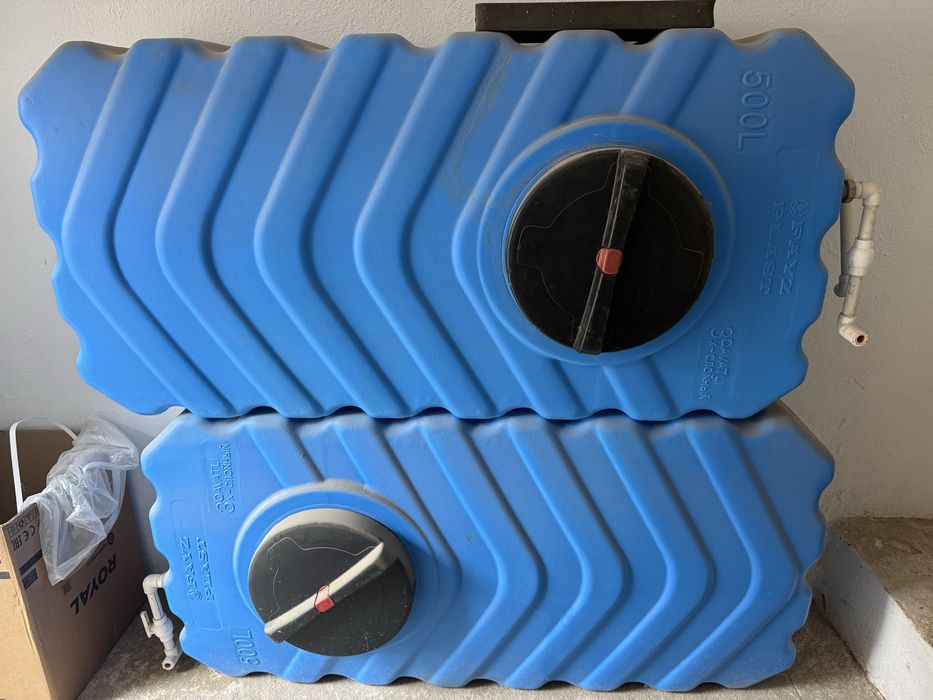 Бочкалар сотилади 500литр поплавиклар урнатилган