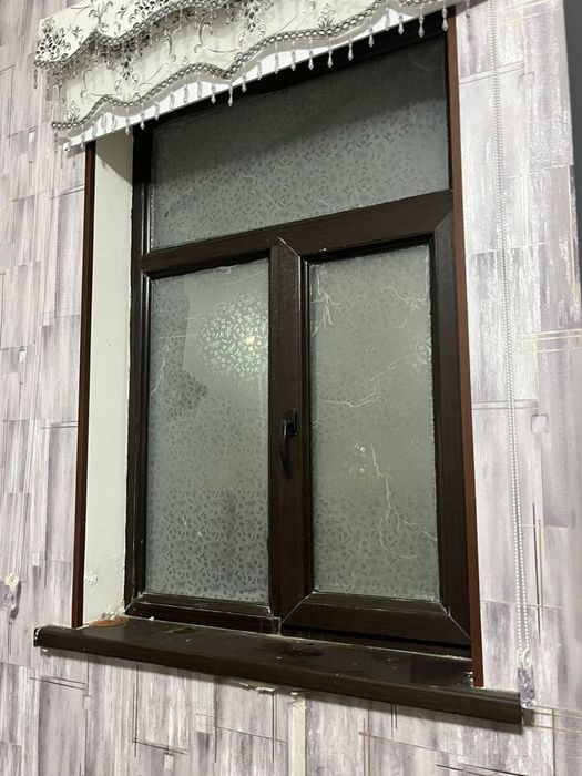 Окна с жалюзами.