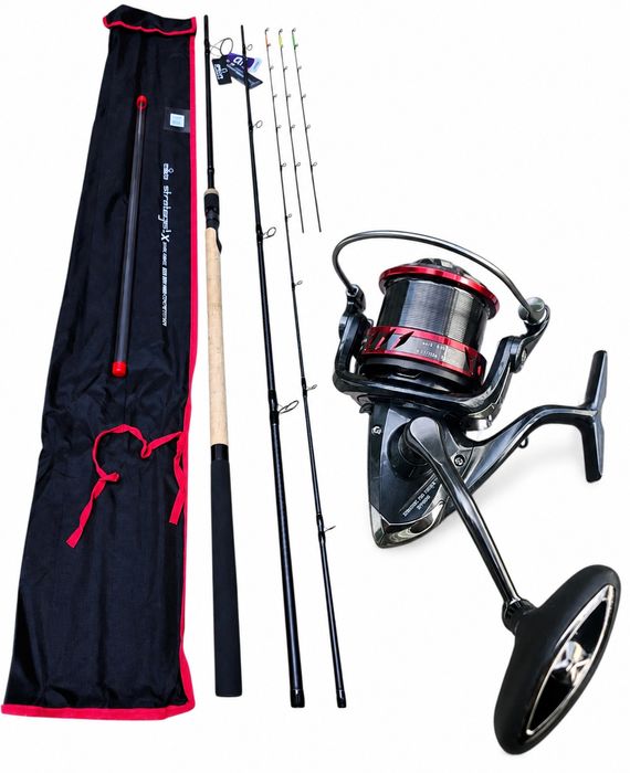 Feeder PRO FL Strategist X Ultra Pro Distance Competition 3.60 180g + Mulineta PRO FL Stratonic Pro Feeder SPF6500 NEW 2026