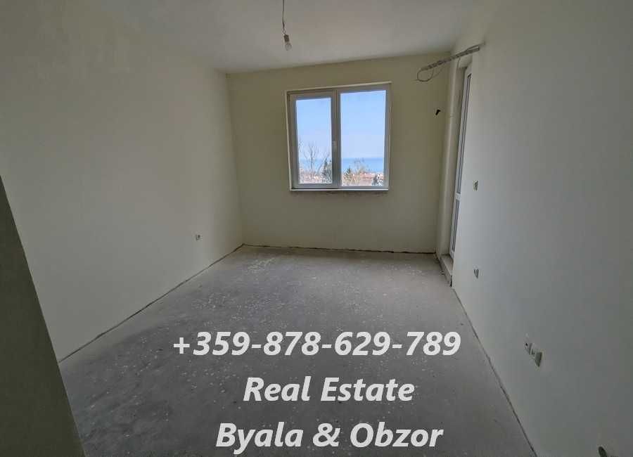 Нов двустаен апартамент с морска гледка в гр.Бяла
