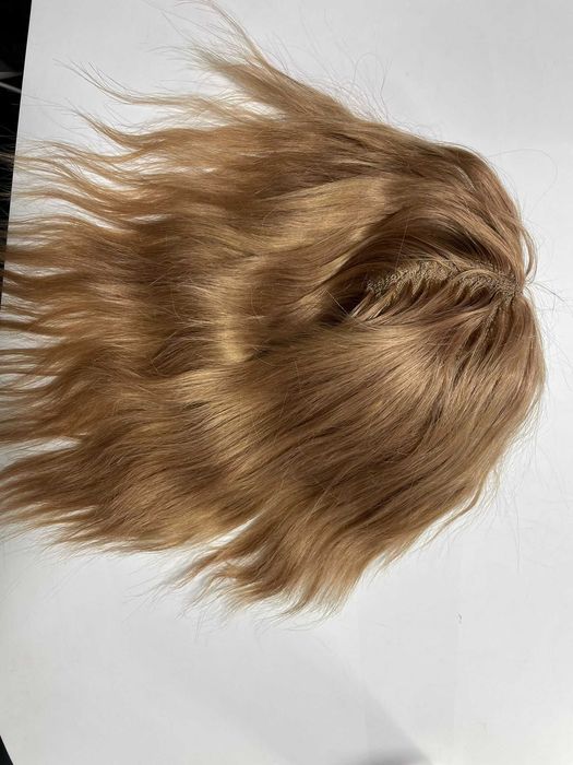 Peruca par natural scurt, blonda