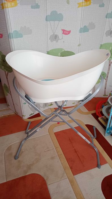 Бебешка вана Babymoov Aquanest със стойка (+ затопляща подложка)