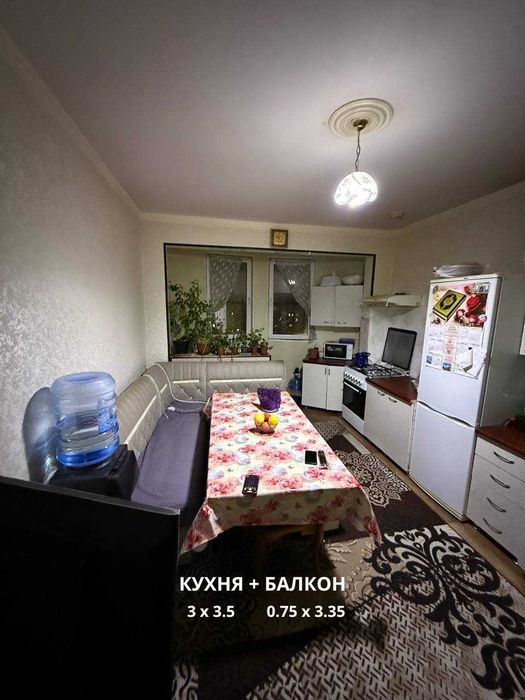 Продаётся 2-комнатная квартира | Яшнабад | 58 м² | Парковка + кладовка