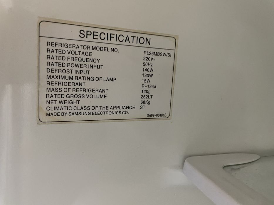 Холодильник самсунг