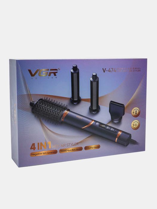 Профессиональный стайлер и фен VGR V-474 4в1