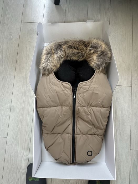Footmuff зимно бебешко чувалче ANEX цвят кафяв, без забележка