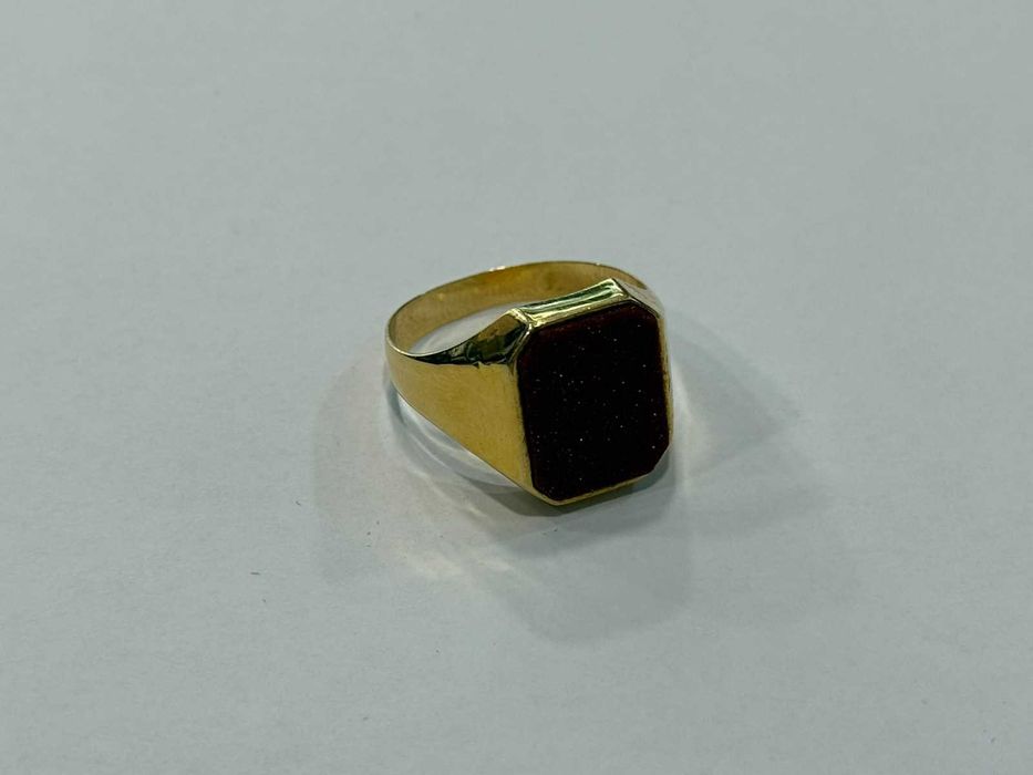 Мъжки златен пръстен 14K – 3,65 г