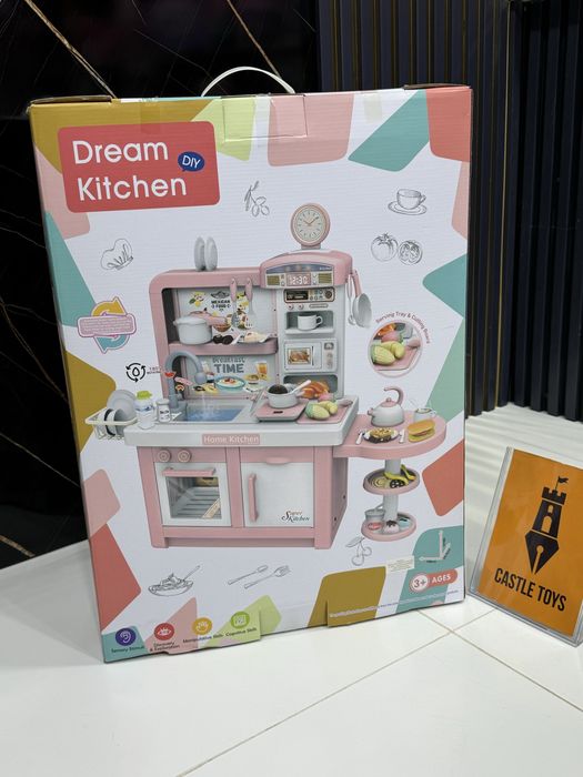 ДЕТСКАЯ КУХНЯ 98х108х35.5 см Качество очень хороше Castle Toys uz