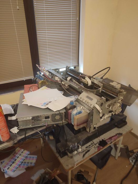 Продавам принтери за директен печат върху памук