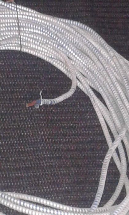 Продам многожильный медный кабель, бронированный