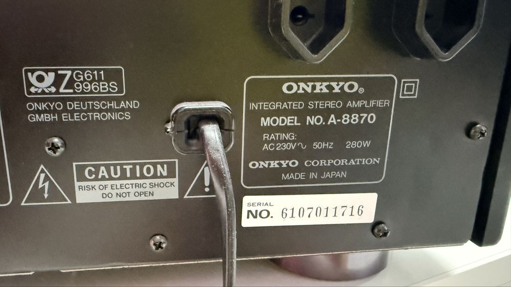 Amplificator top hifi onkyo integra 8870 japan impecabil