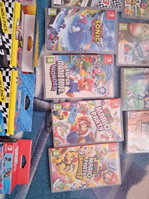 Nintendo-switch с игри и аксесоари