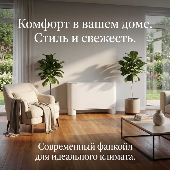 Напольный фанкойл (1.8 кВт- 2.8 кВт- 3.6 кВт - 5.6кВт)