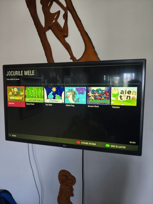 Televizor LED LG 32LH530V (80 cm) – Ideal pentru Dormitor, Bucătărie sau Gaming Retro + 3 Telecomenzi!
