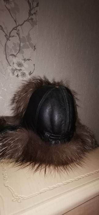 Шапка ушанка натуральная